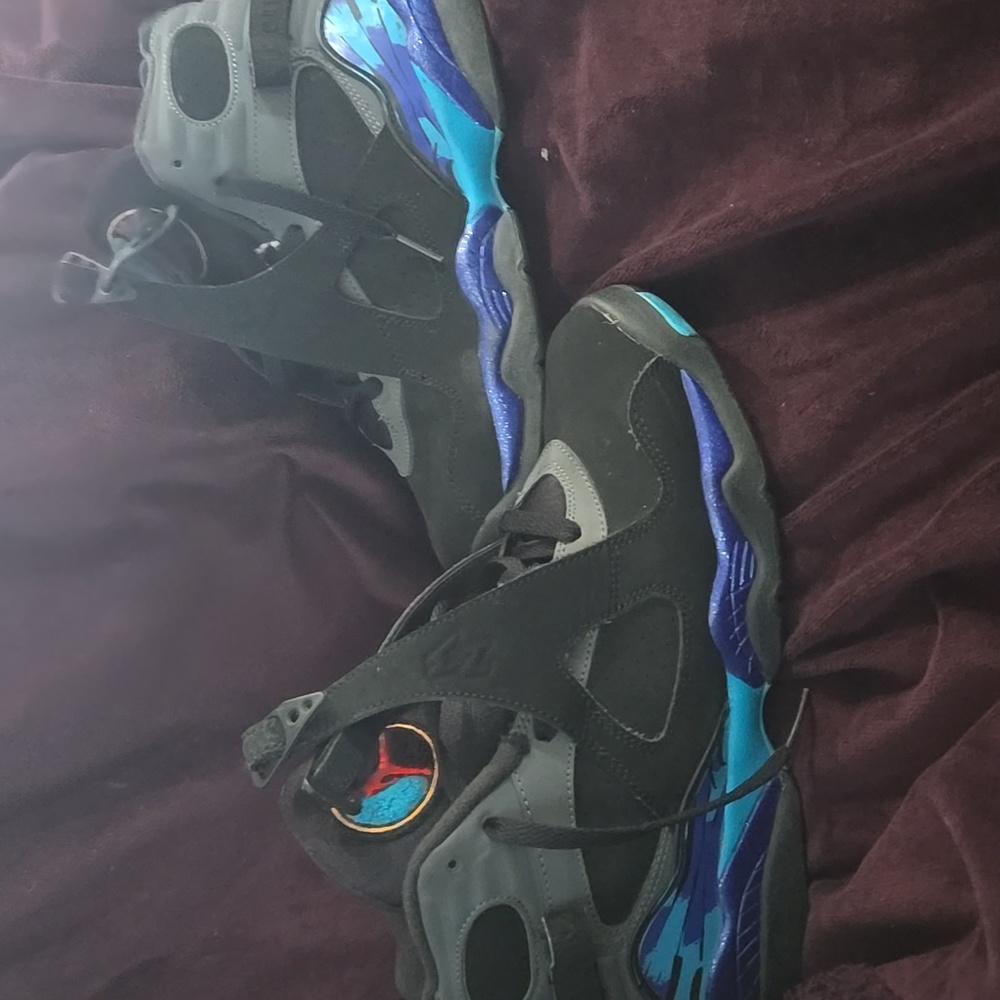 Jordan 8s Aqua